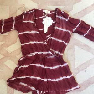 NWT Tie dye romper